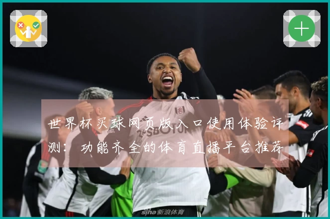 世界杯买球网页版入口使用体验评测：功能齐全的体育直播平台推荐